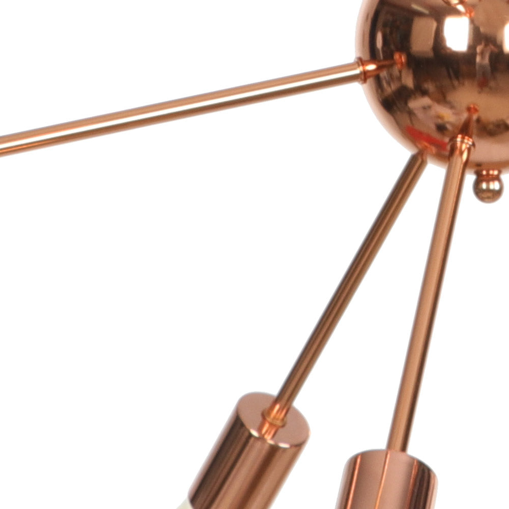 LOFOB 9-Light Antique Glod Chandeliers